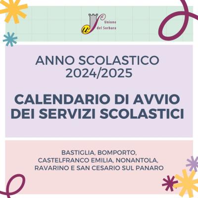 Avvio per l A.S. 2024/25