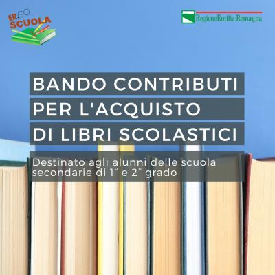 Contributi Er.Go per libri di testo A.S. 2024/25  