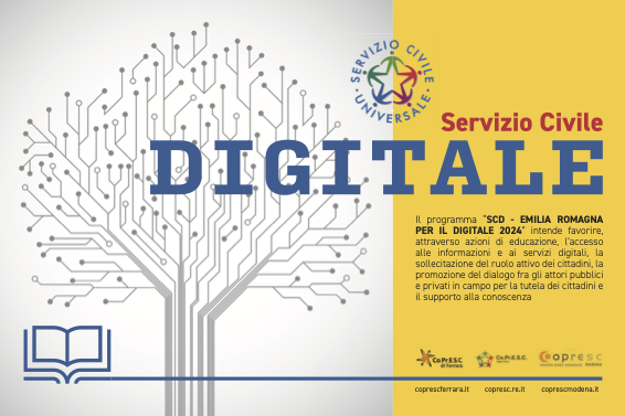 SERVIZIO CIVILE  DIGITALE 2024 - DIRITTI DIGITALI IN EMILIA ROMAGNA 2024