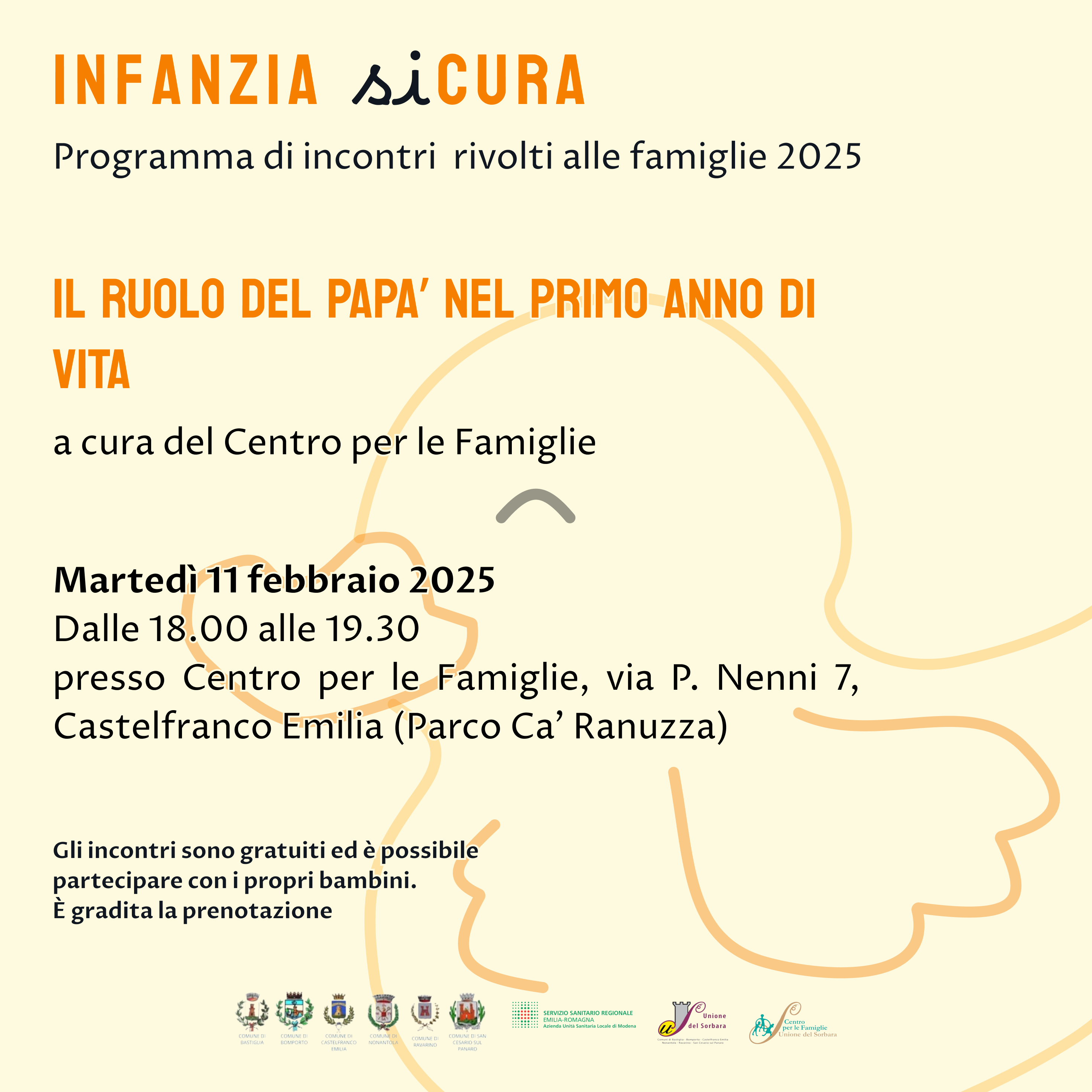 IL RUOLO DEL PAPA’ NEL PRIMO ANNO DI VITA