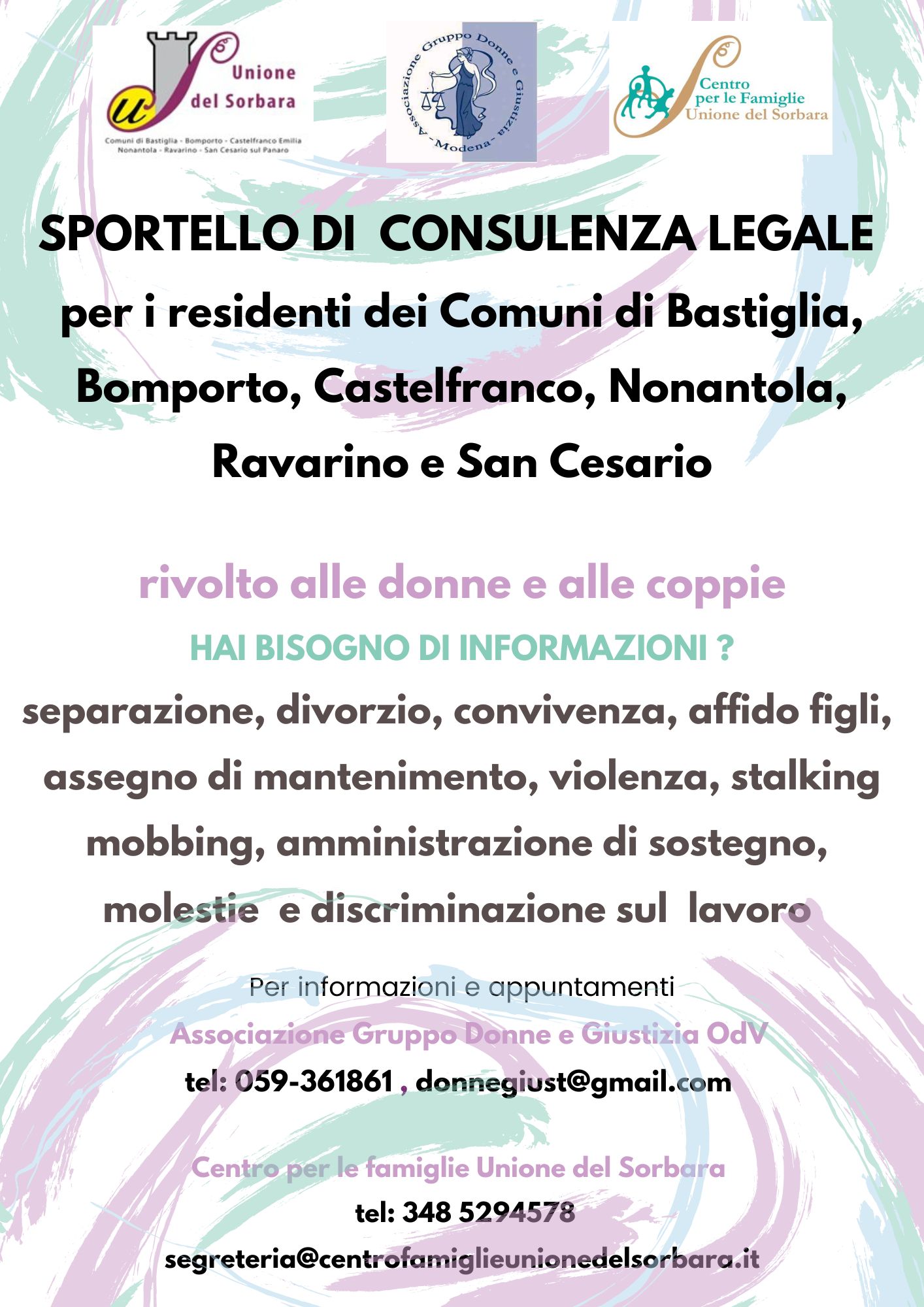 SPORTELLO DI CONSULENZA LEGALE